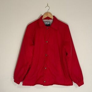 Vintage 80’s Fieldmaster Red Nylon Jacket